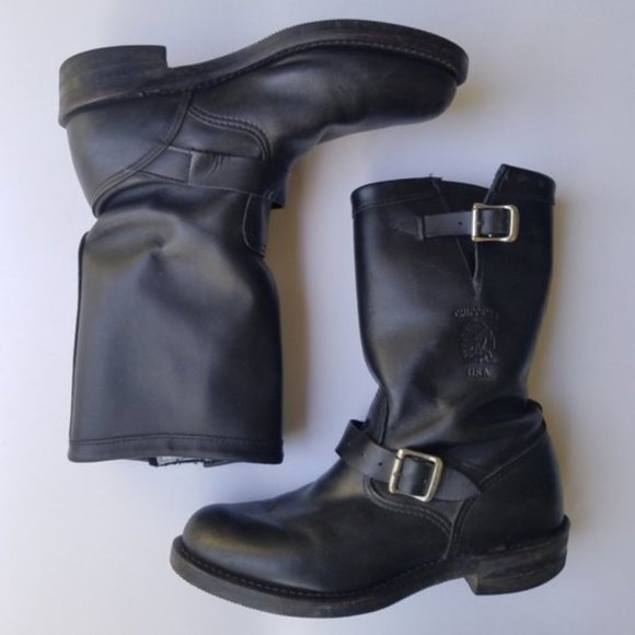 chippewa harness boots